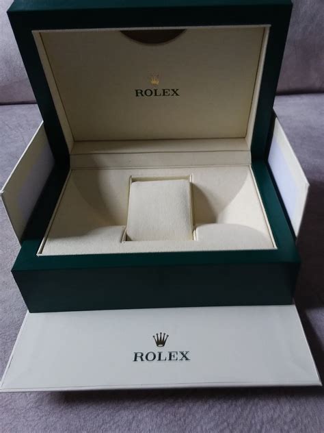 real rolex box for sale|empty Rolex box.